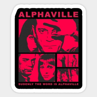 alphaville Sticker